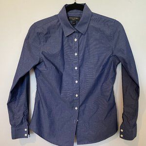 Banana Republic Tailored Fit Blue Shirt - 4P